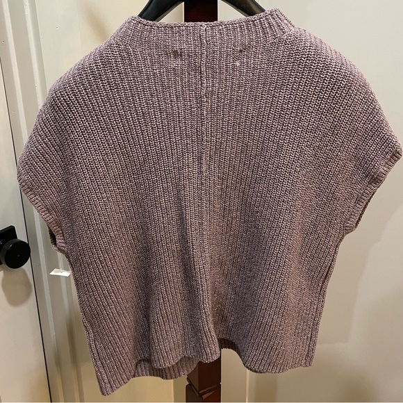Free People Freya Short Sleeve Sweater In Cashmere Combo Size S - Picture 10 of 12